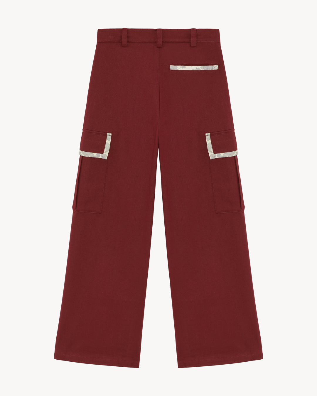 ANGELO TWILL/SILK CARGO PANTS