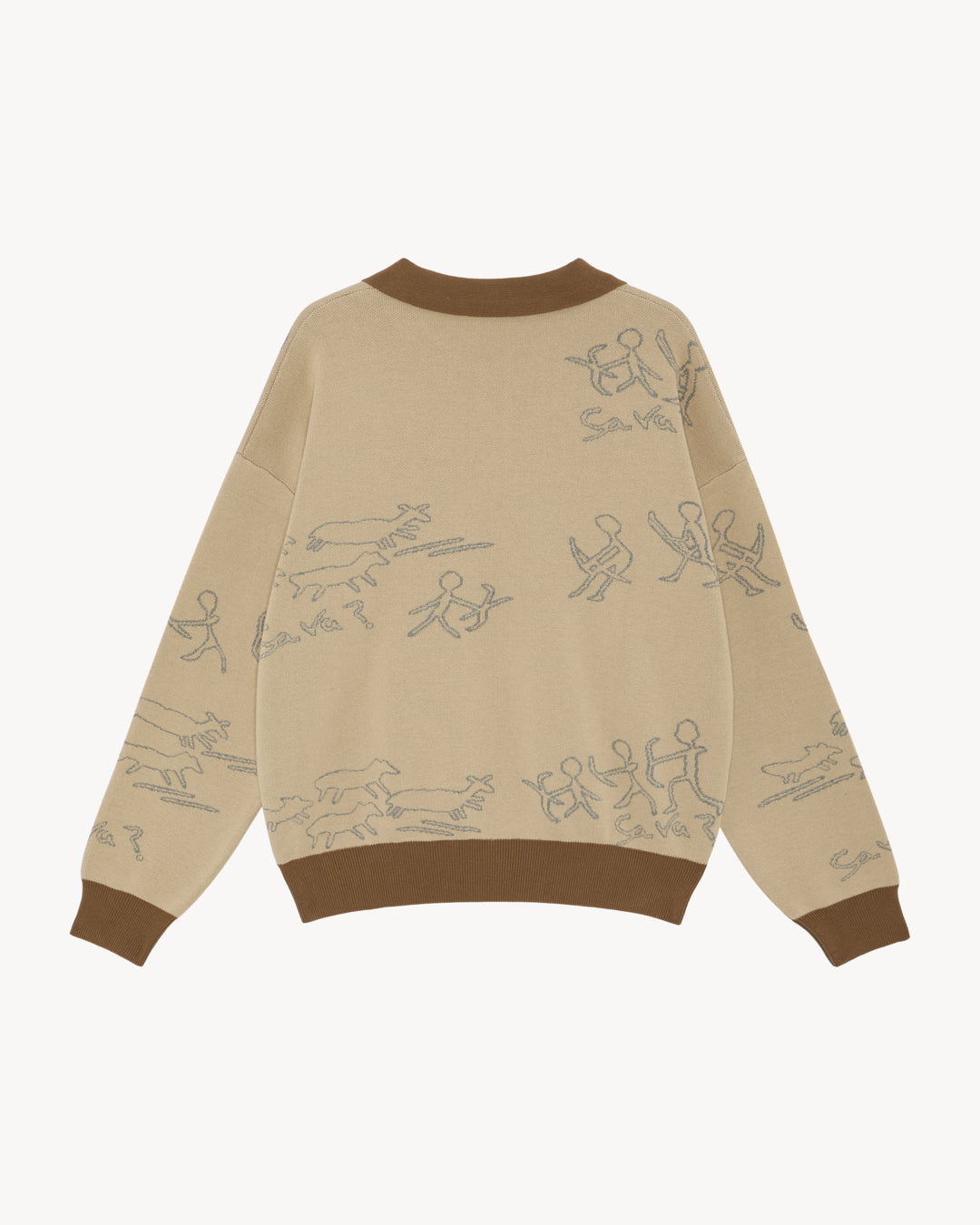KAAF KNITTED RUGBY SWEATER