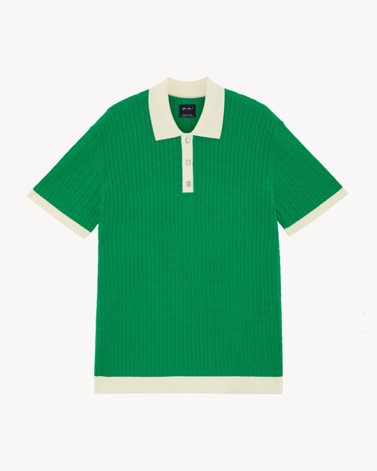 OBAN CASHMERE KNIT POLO