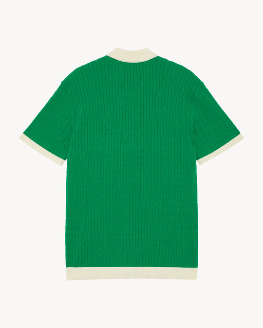 OBAN CASHMERE KNIT POLO