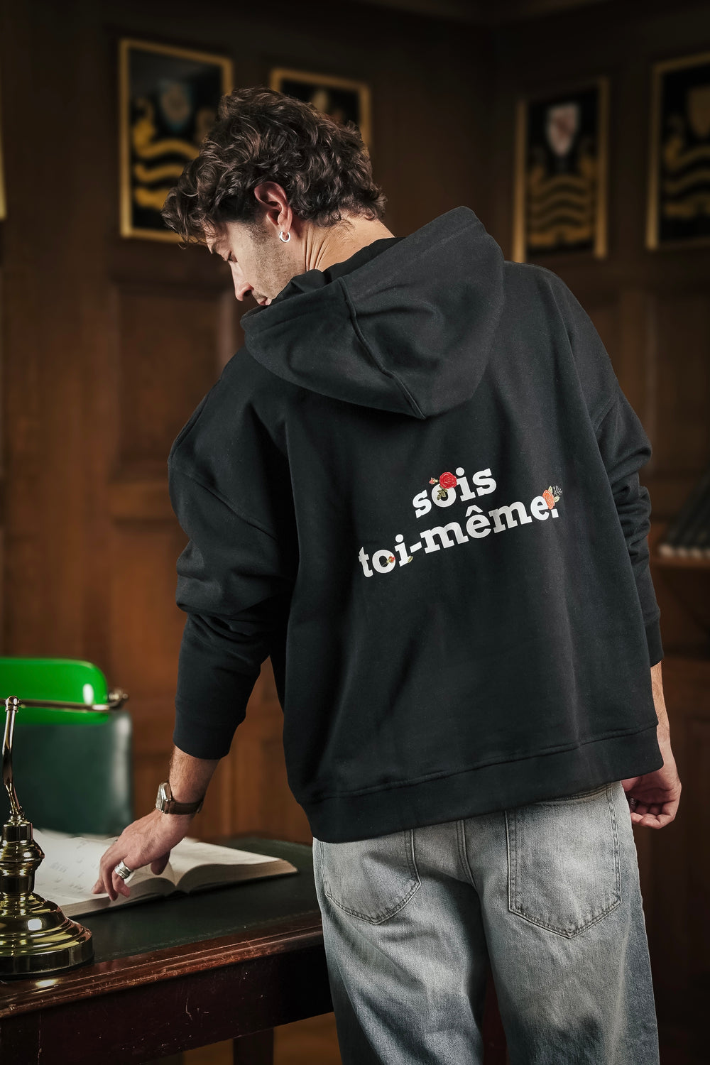 SOIS TOI-MÊME ORGANIC COTTON HOODIE