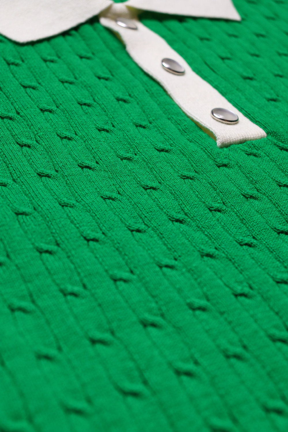 OBAN CASHMERE KNIT RUGBY