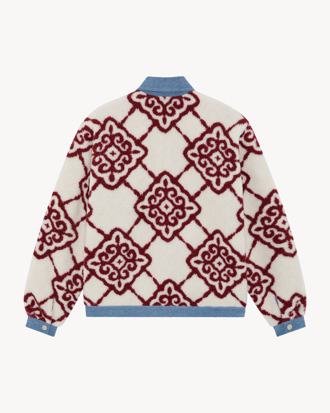 SHEM DENIM/FLEECE JACKET