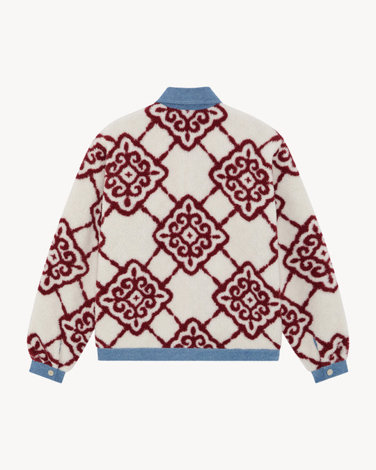 SHEM DENIM/FLEECE JACKET