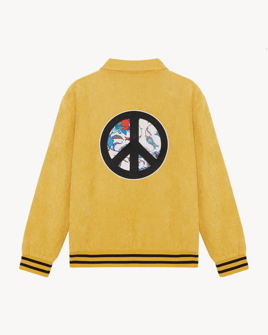 ZEBA CORDUROY VARSITY JACKET