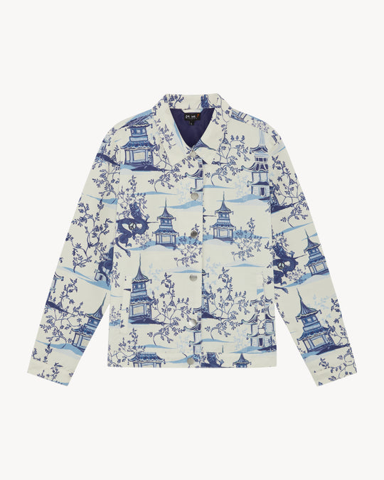 HUANGDI PRINTED COTTON JACKET