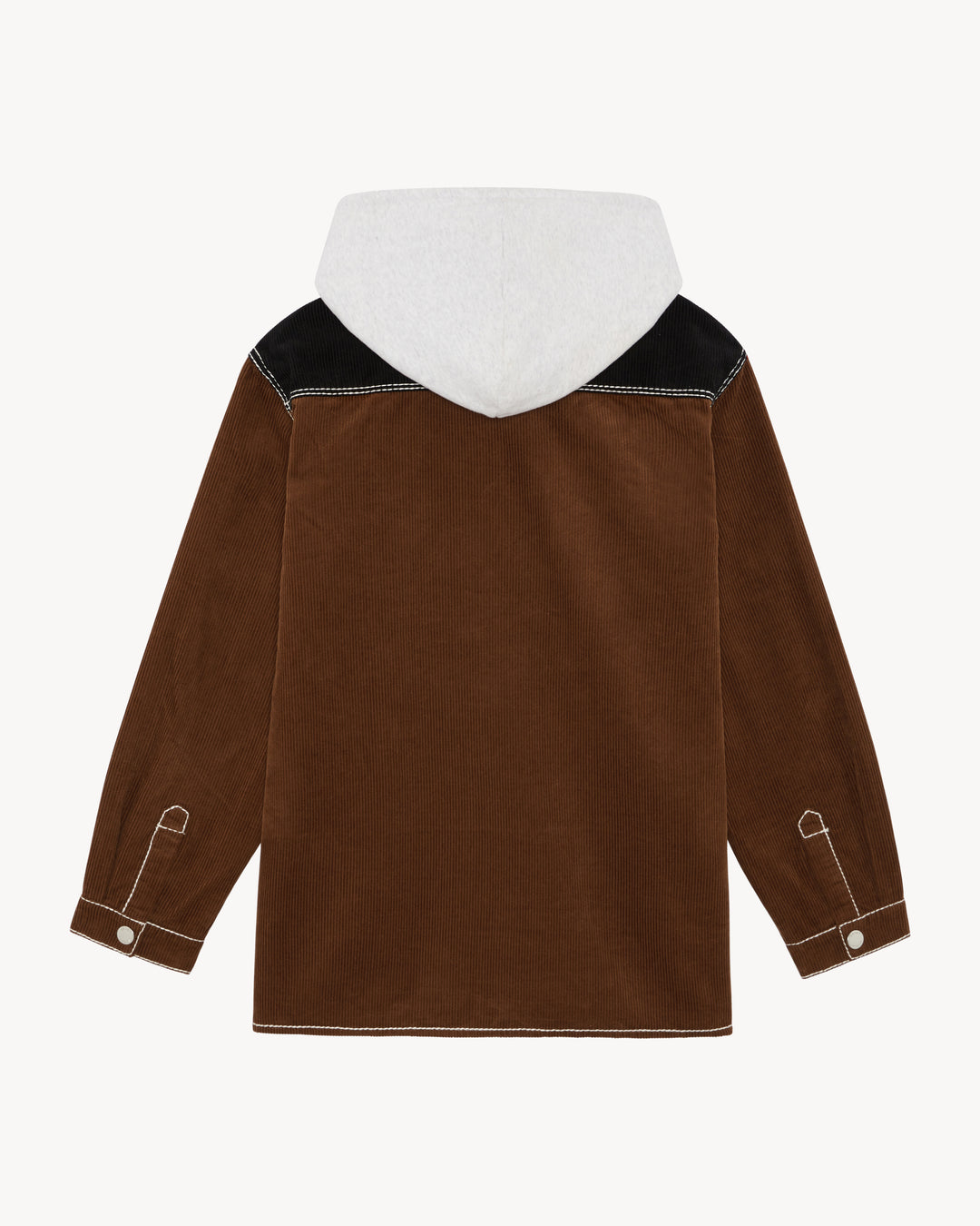 BONNI HOODED CORDUROY SHACKET