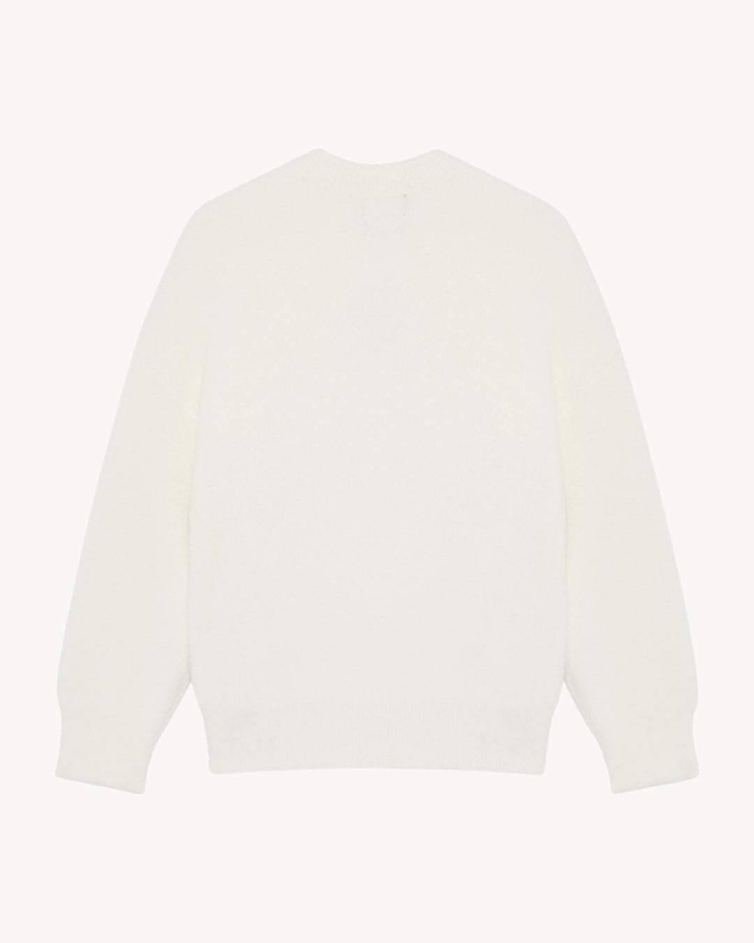 HUANGDI EMBROIDERED EYELASH SWEATER