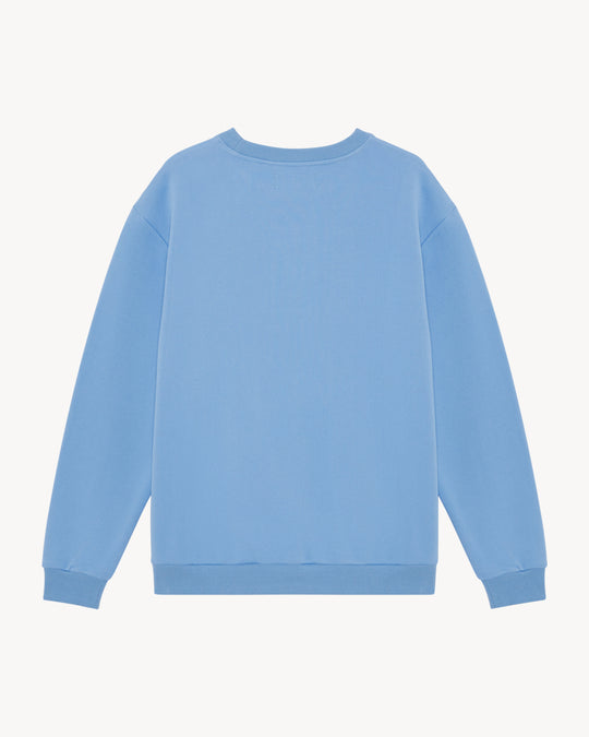 ZEBA PRINT EMBROIDERED SWEATSHIRT