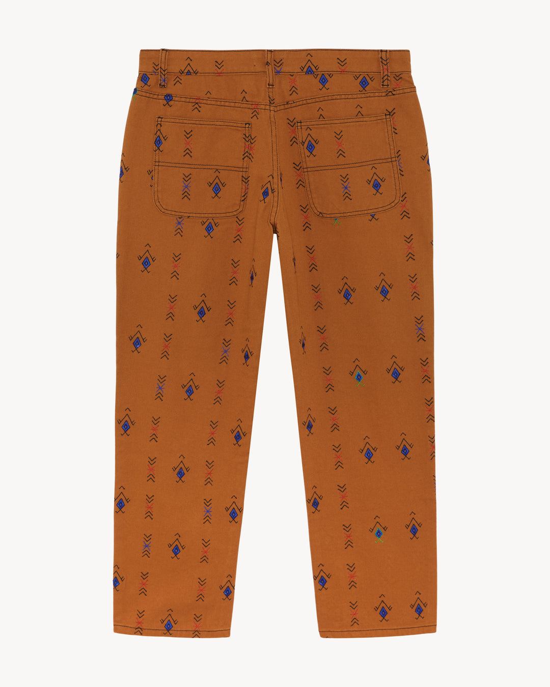 AMAZIGH EMBROIDERED DENIM JEANS