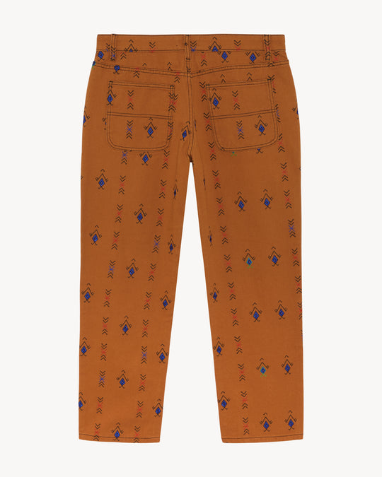 AMAZIGH EMBROIDERED DENIM JEANS