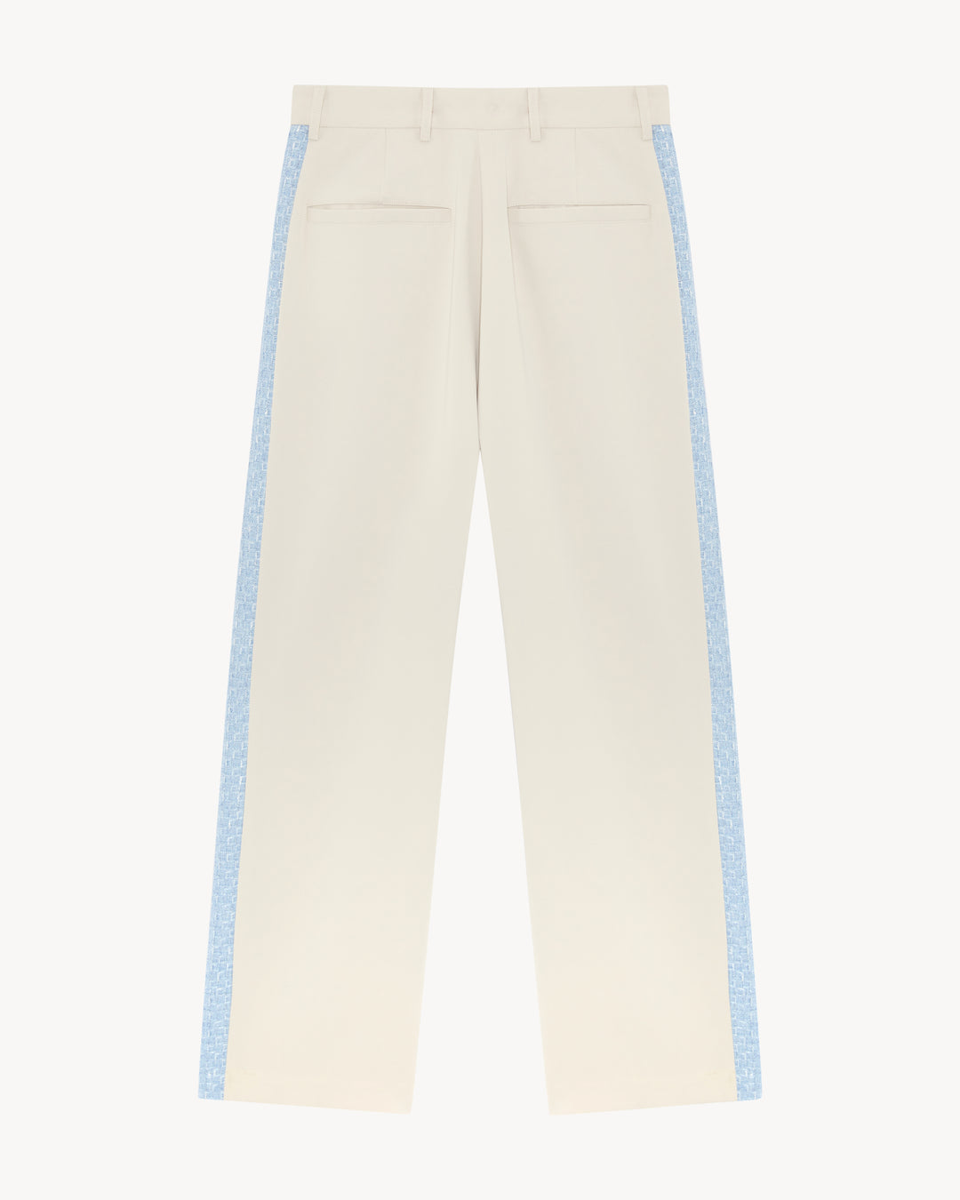 DARBY IVORY TWEED TROUSERS