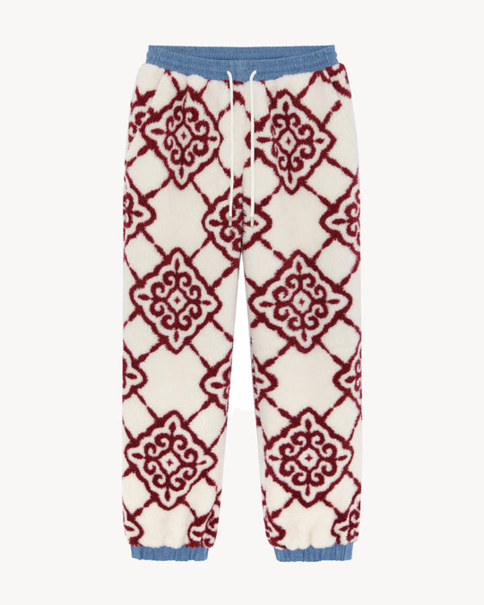 SHEM DENIM/FLEECE PANTS