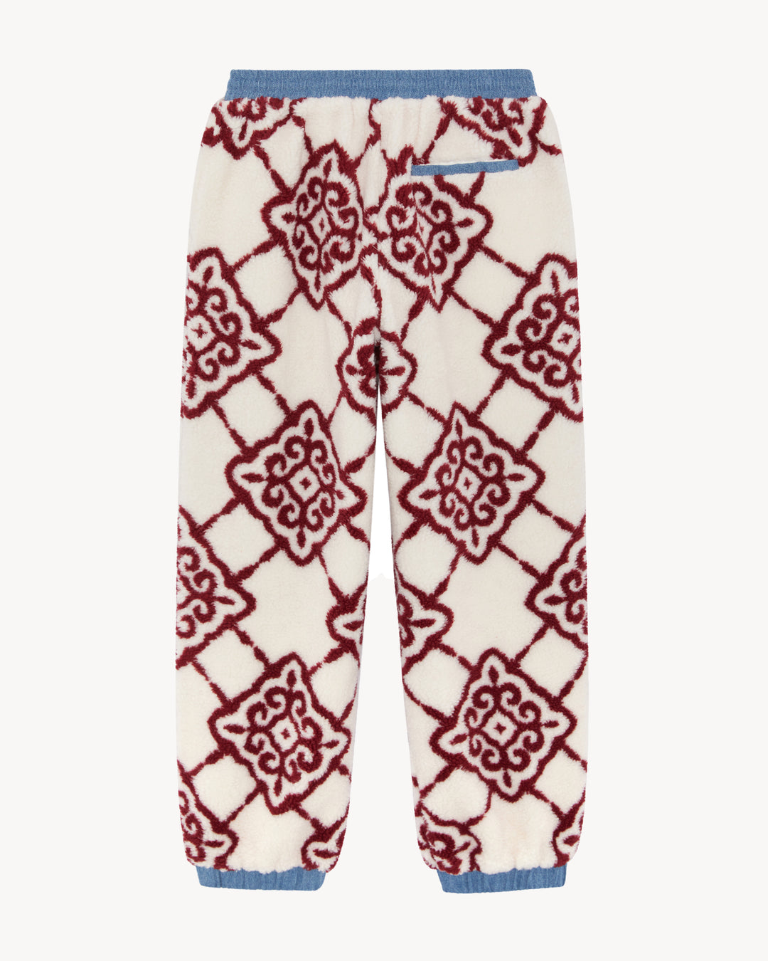 SHEM DENIM/FLEECE PANTS