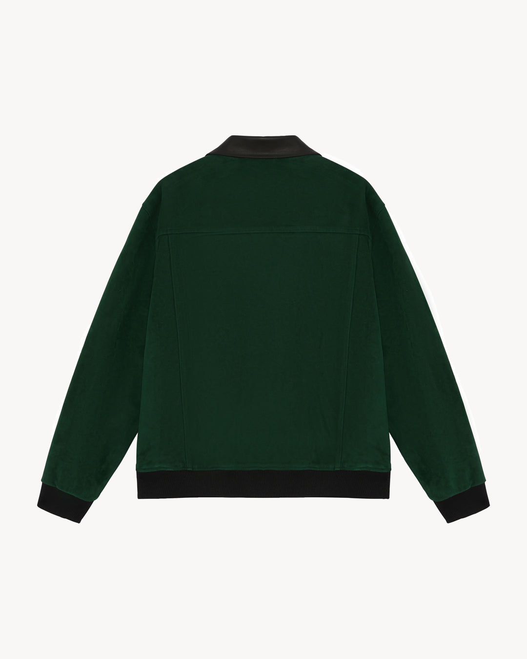 RHODE GREEN CASHMERE SUEDE JACKET