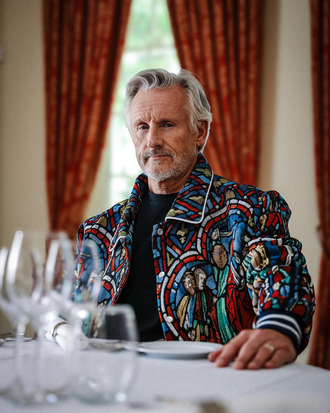 DANIEL TAPESTRY VARSITY JACKET