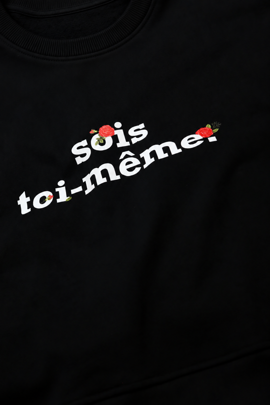 SOIS TOI-MÊME ORGANIC COTTON SWEATSHIRT
