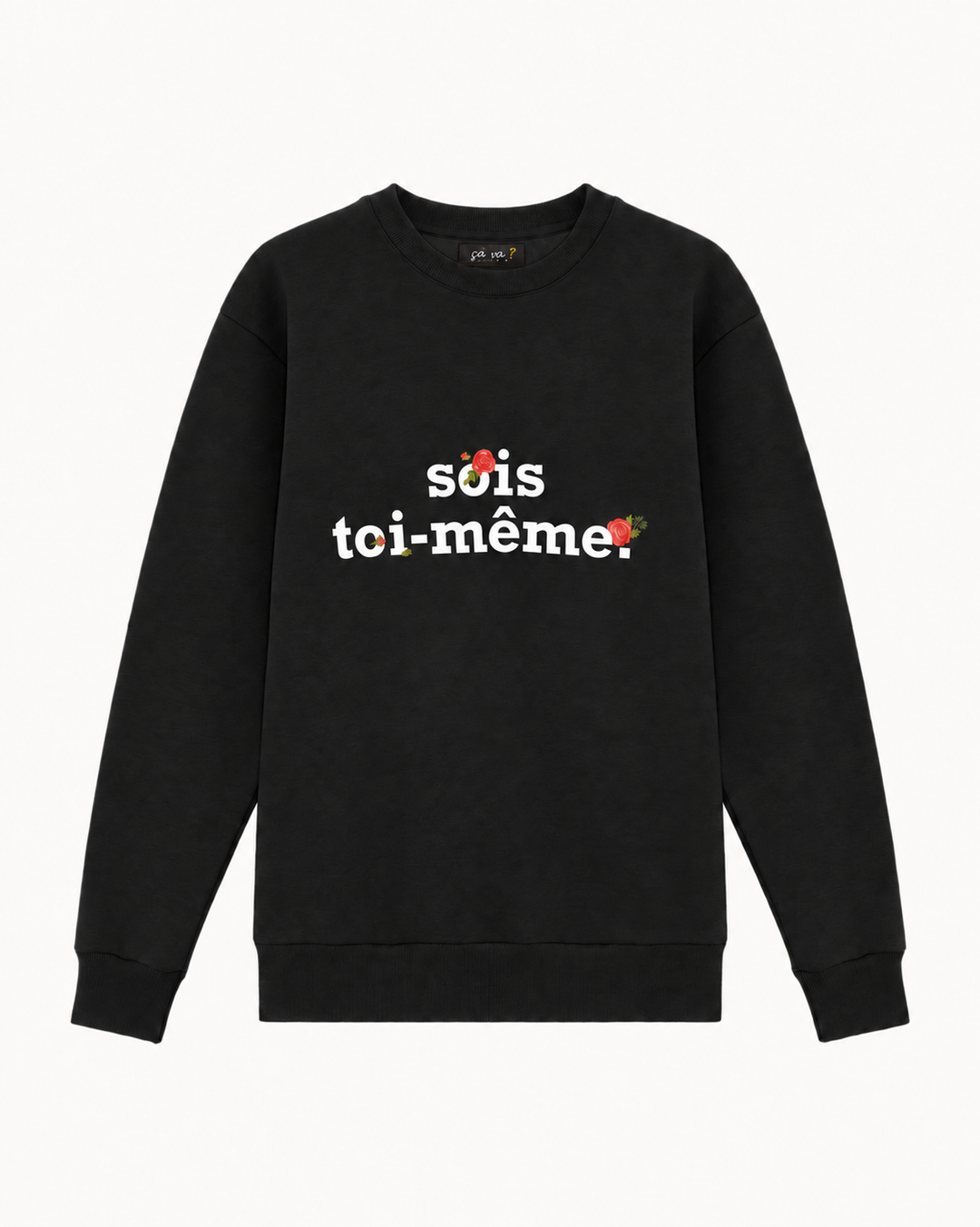 SOIS TOI-MÊME ORGANIC COTTON SWEATSHIRT