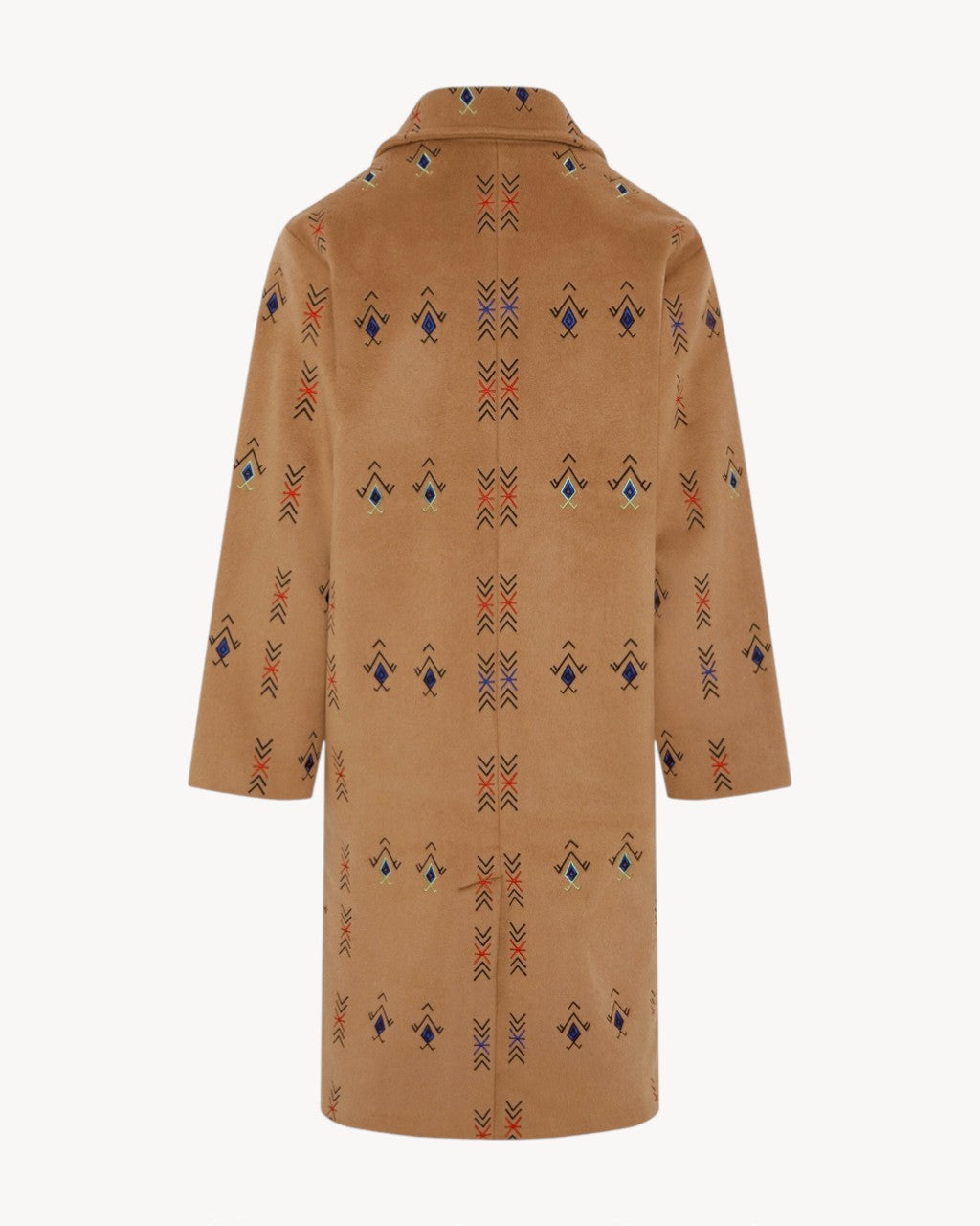AMAZIGH EMBROIDERED WOOL COAT