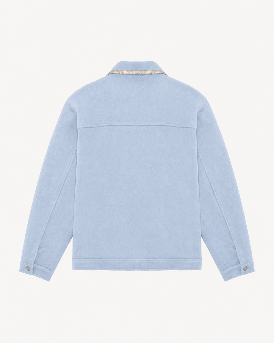 ANGELO BLUE WOOL/SILK JACKET
