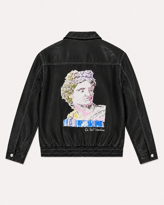 Belve Vegan Leather Jacket