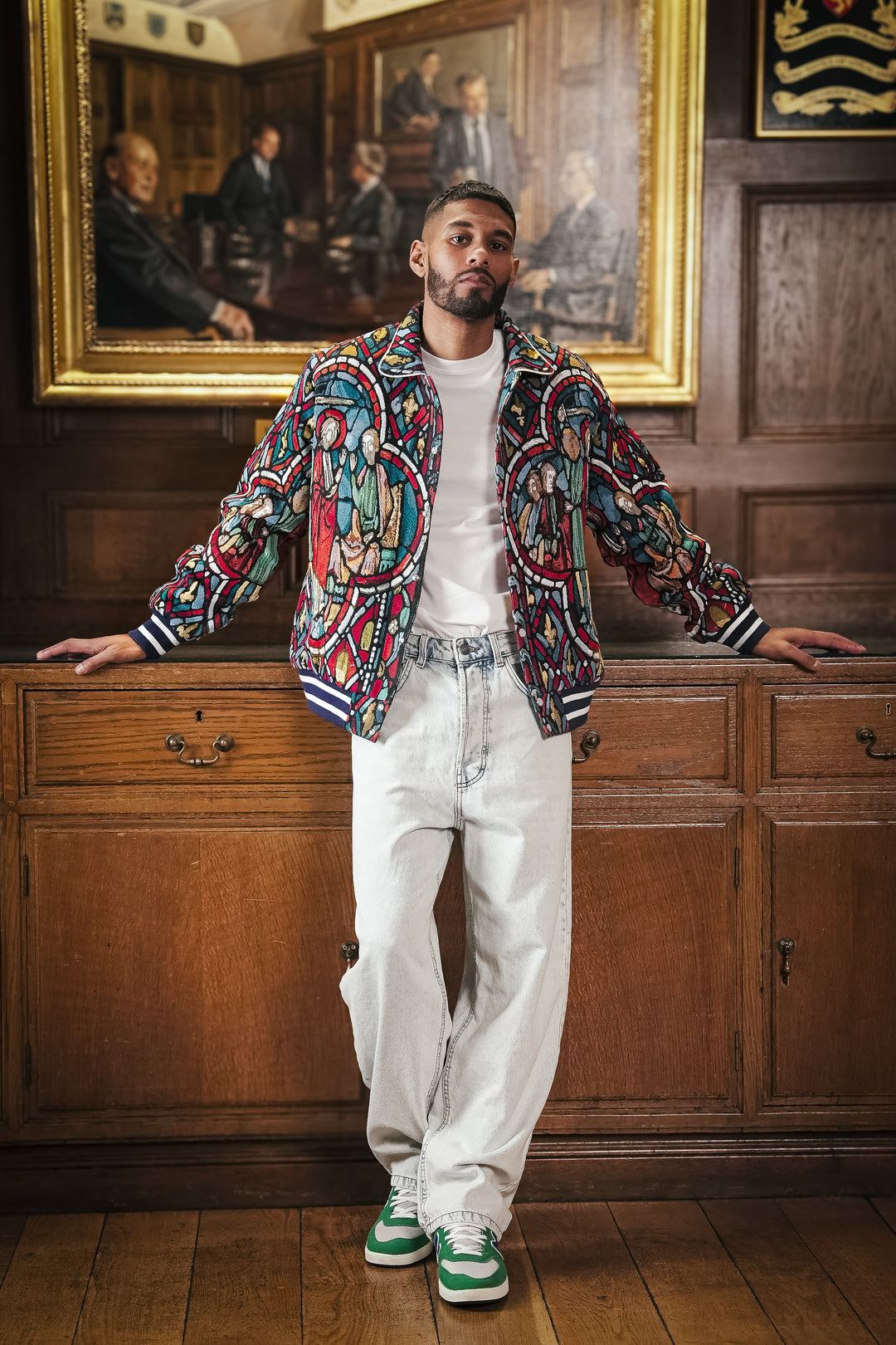 DANIEL TAPESTRY VARSITY JACKET