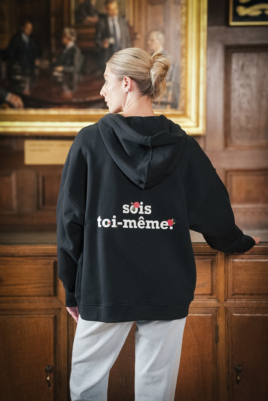 SOIS TOI-MÊME ORGANIC COTTON HOODIE
