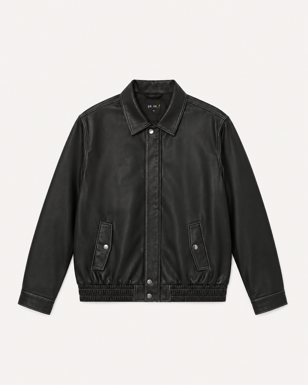 Belve Vegan Leather Jacket