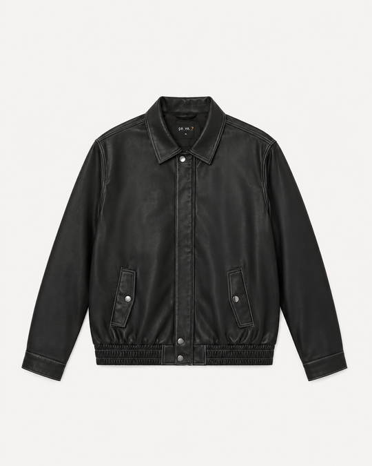 Belve Vegan Leather Jacket