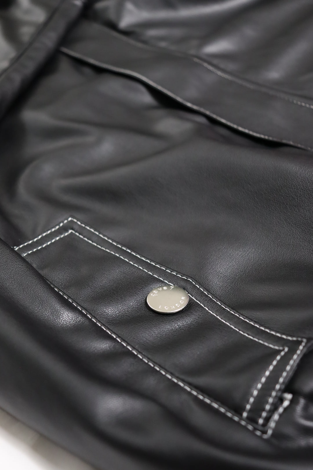 Belve Vegan Leather Jacket