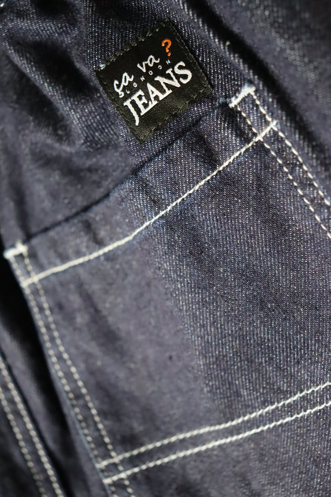 [Zeba] navy denim jeans
