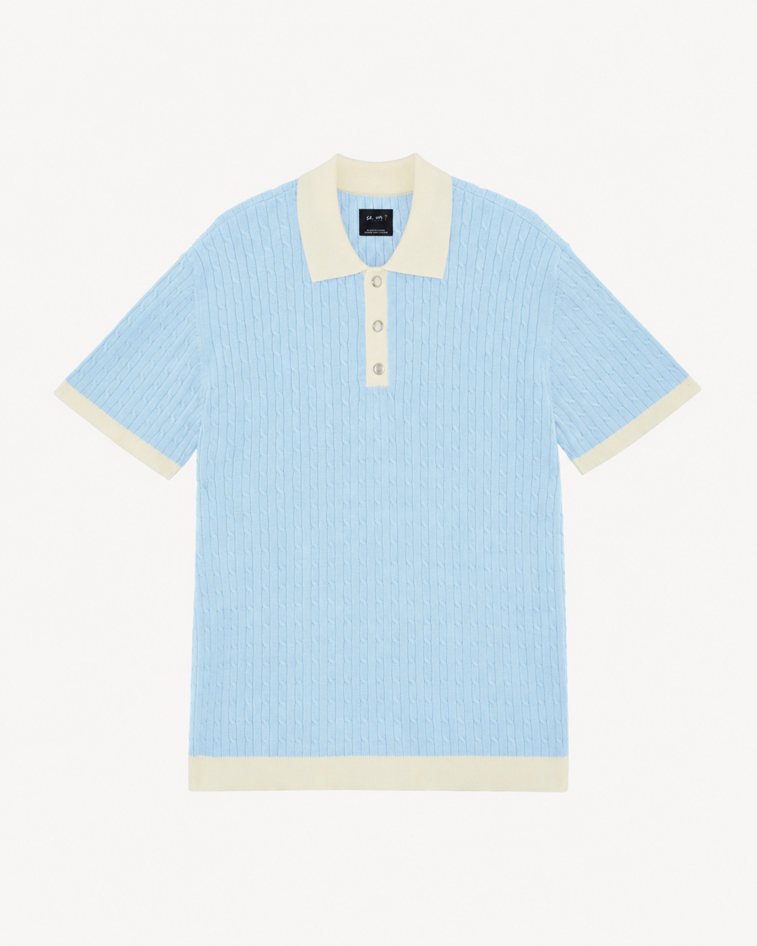 OBAN CASHMERE KNIT POLO