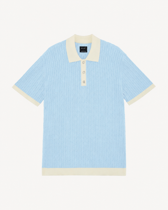 OBAN CASHMERE KNIT POLO