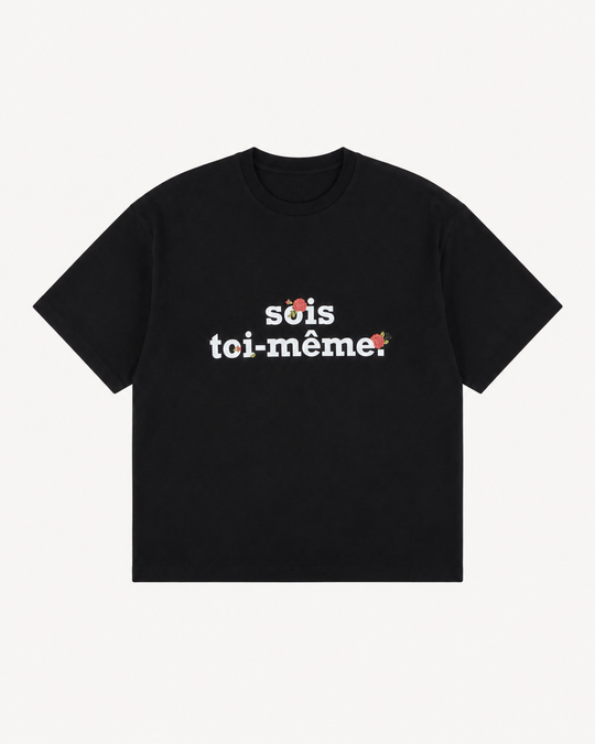 SOIS TOI-MÊME ORGANIC COTTON T SHIRT