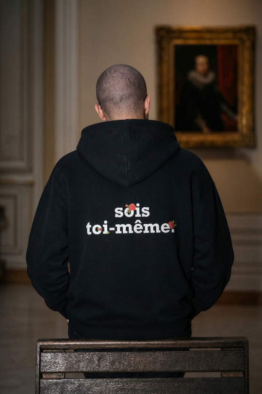 SOIS TOI-MÊME ORGANIC COTTON HOODIE