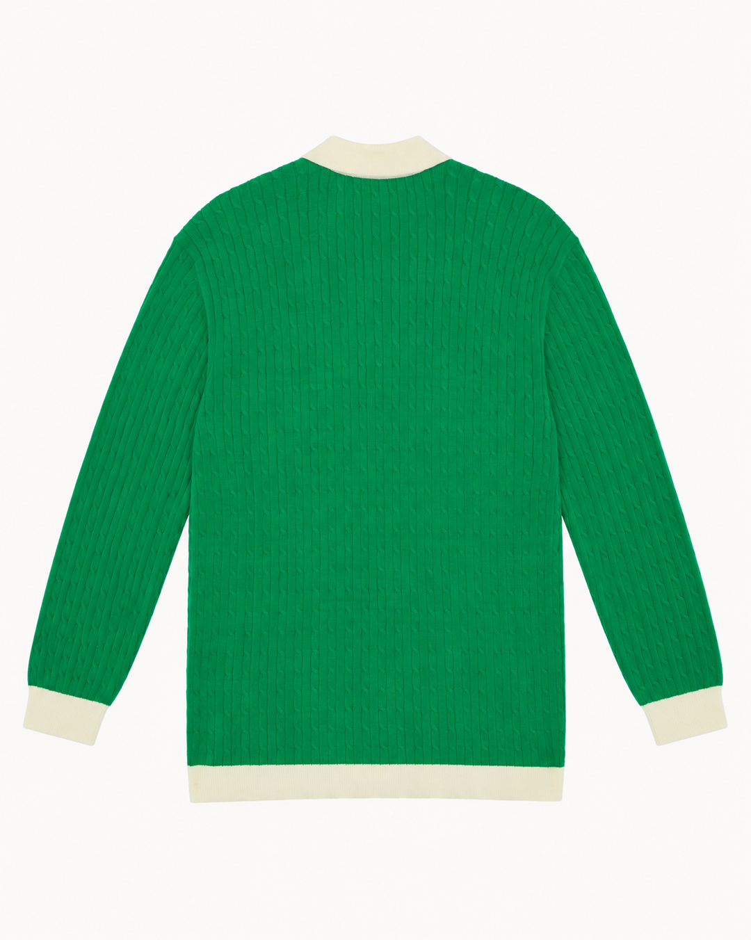 OBAN CASHMERE KNIT RUGBY